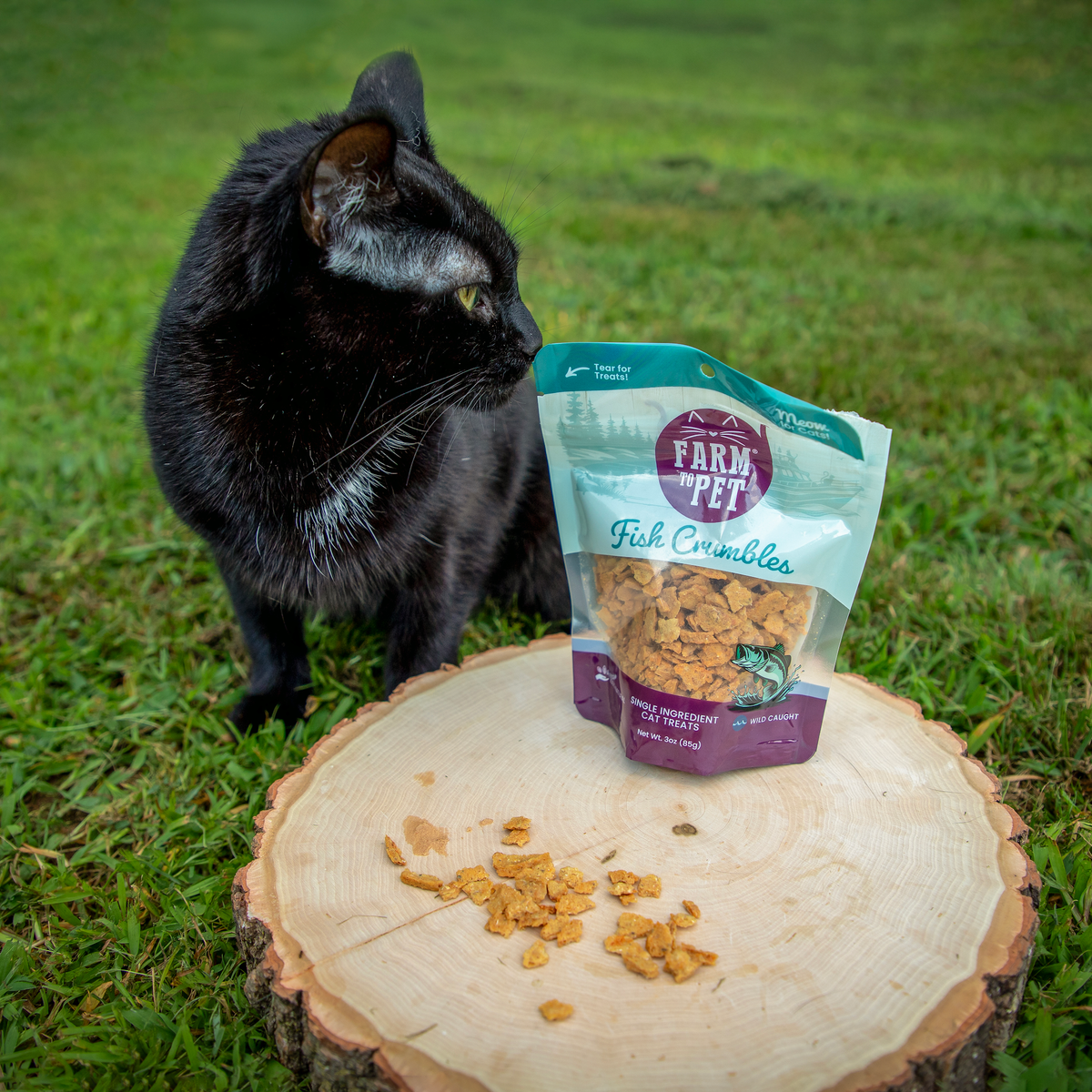 Fish Crumbles Cat Treats