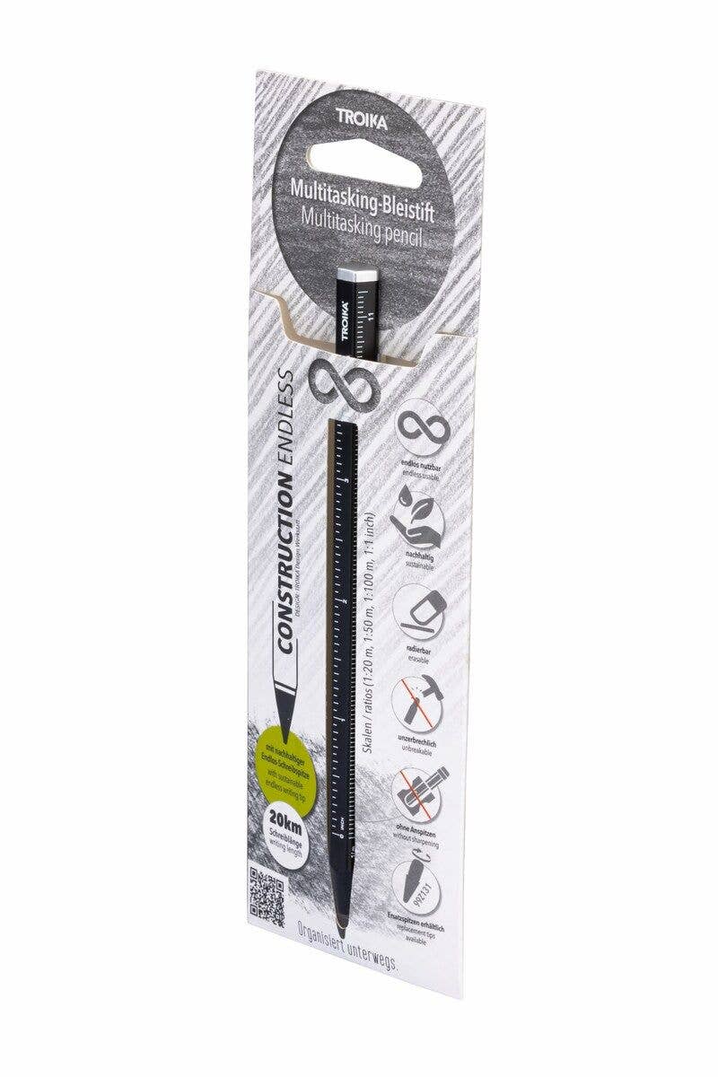 Troika Multi-Tasking Construction Endless Pencil 12.5 Miles