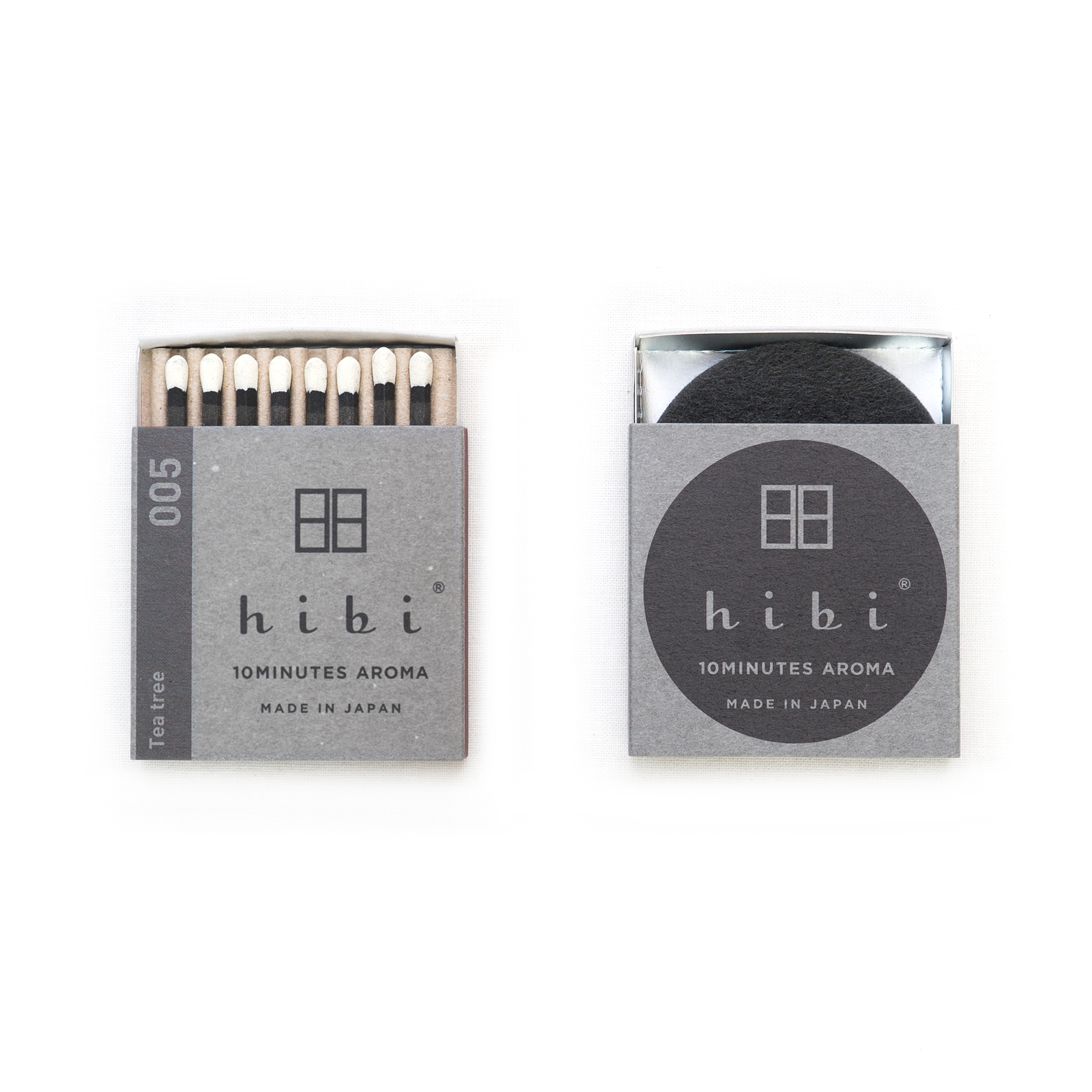 Hibi - Box of 8 Incense Matches: Cedar Wood