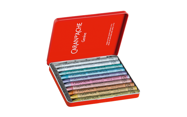 10 NEOCOLOR I Metallic Pastels
