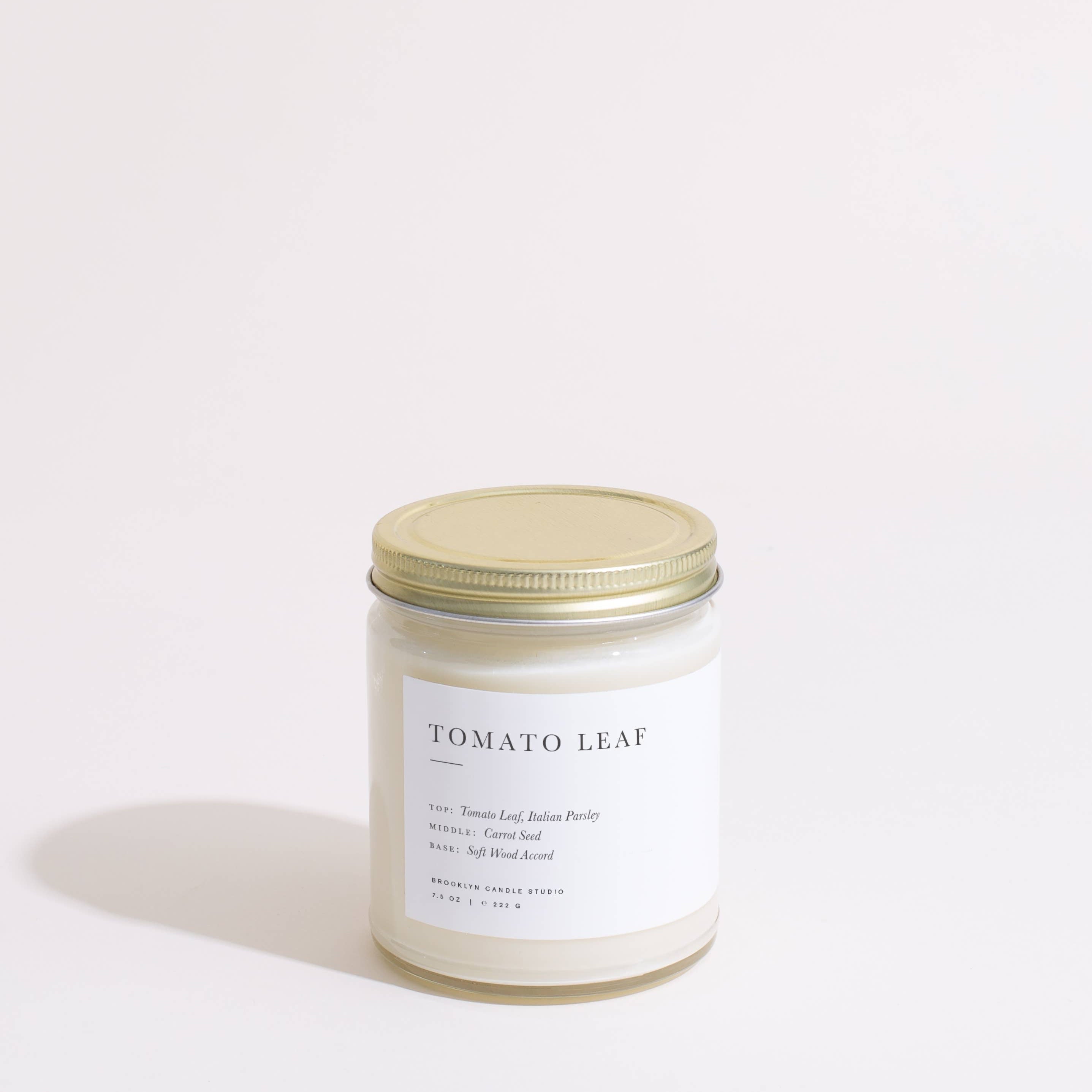 Tomato Leaf Jar Candle
