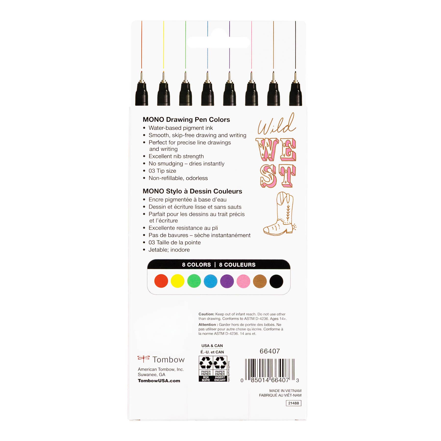 MONO Drawing Pen Colors