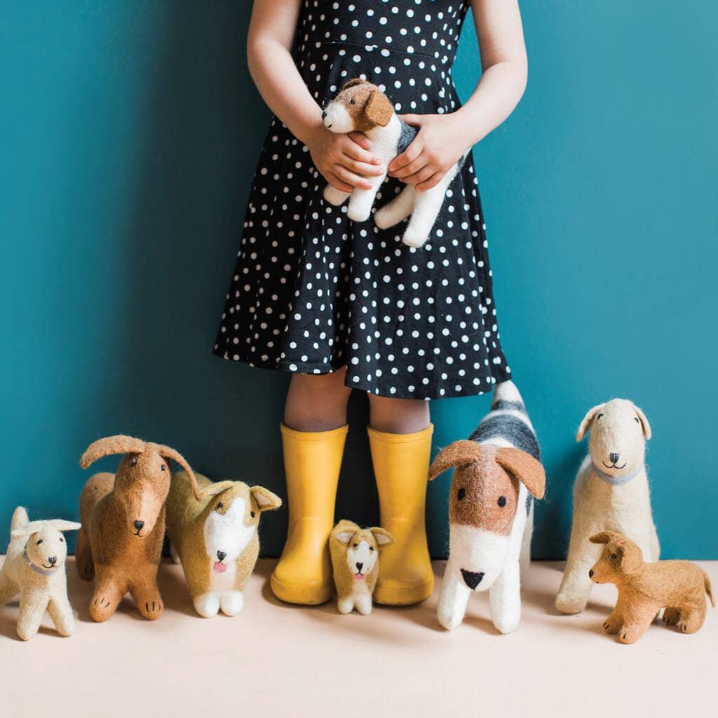 Hand Felted Terrier | Small