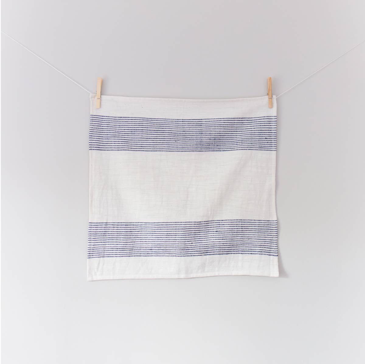 Riviera Cotton Napkin | Grey Stripe