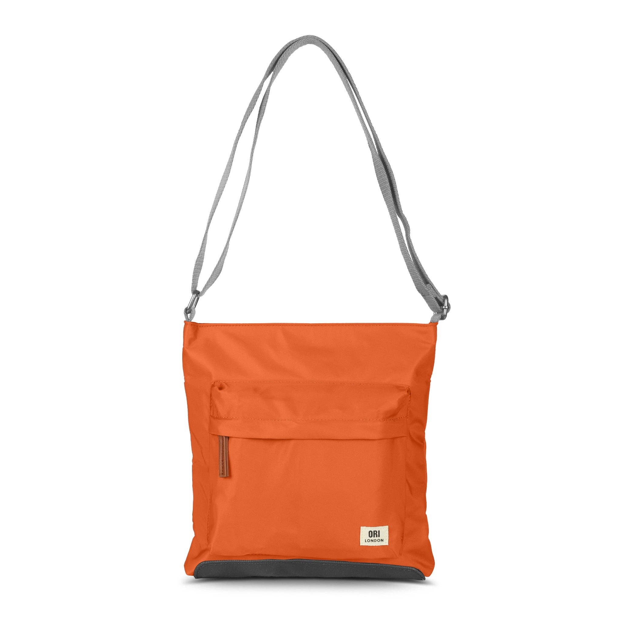 Kennington Crossbody Bag in Burnt Orange Nylon