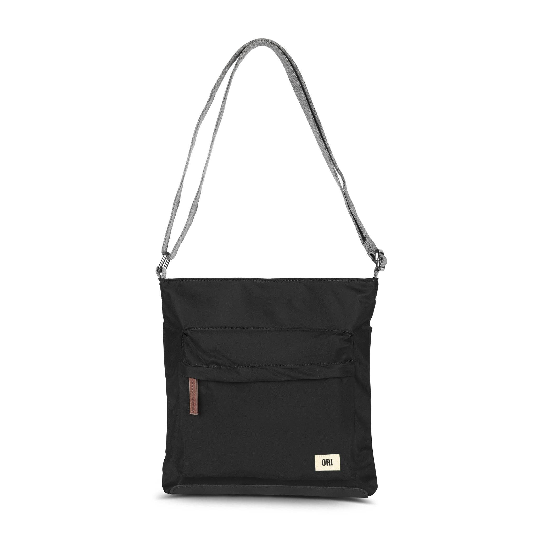 Kennington Crossbody Bag in Black Nylon