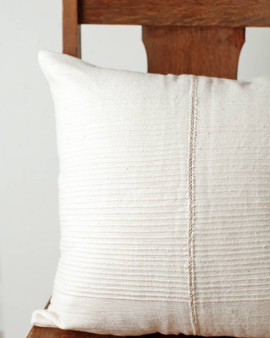 18" Riviera Hand-Stitch Throw Pillow Cover