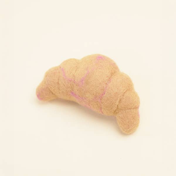WOOL CROISSANT Wool Dog Toy
