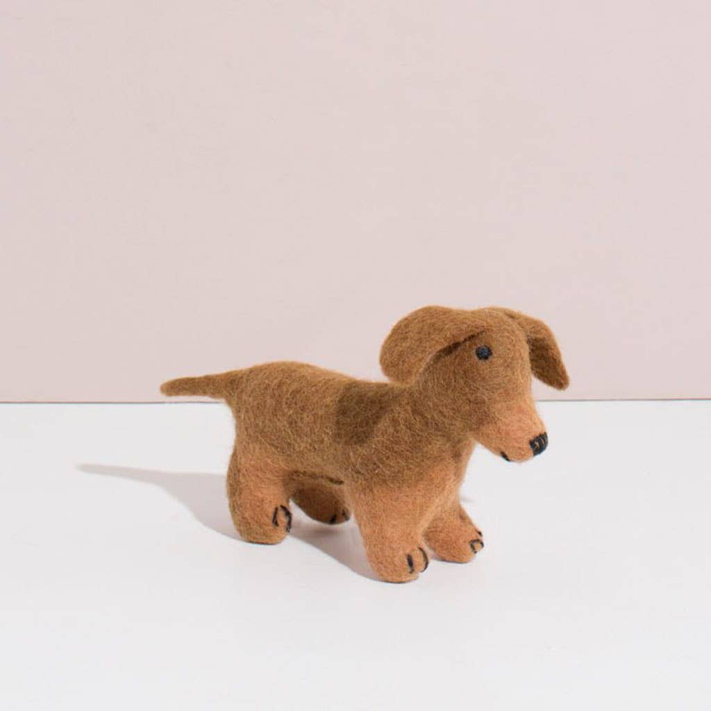 Hand Felted Dachshund | Small