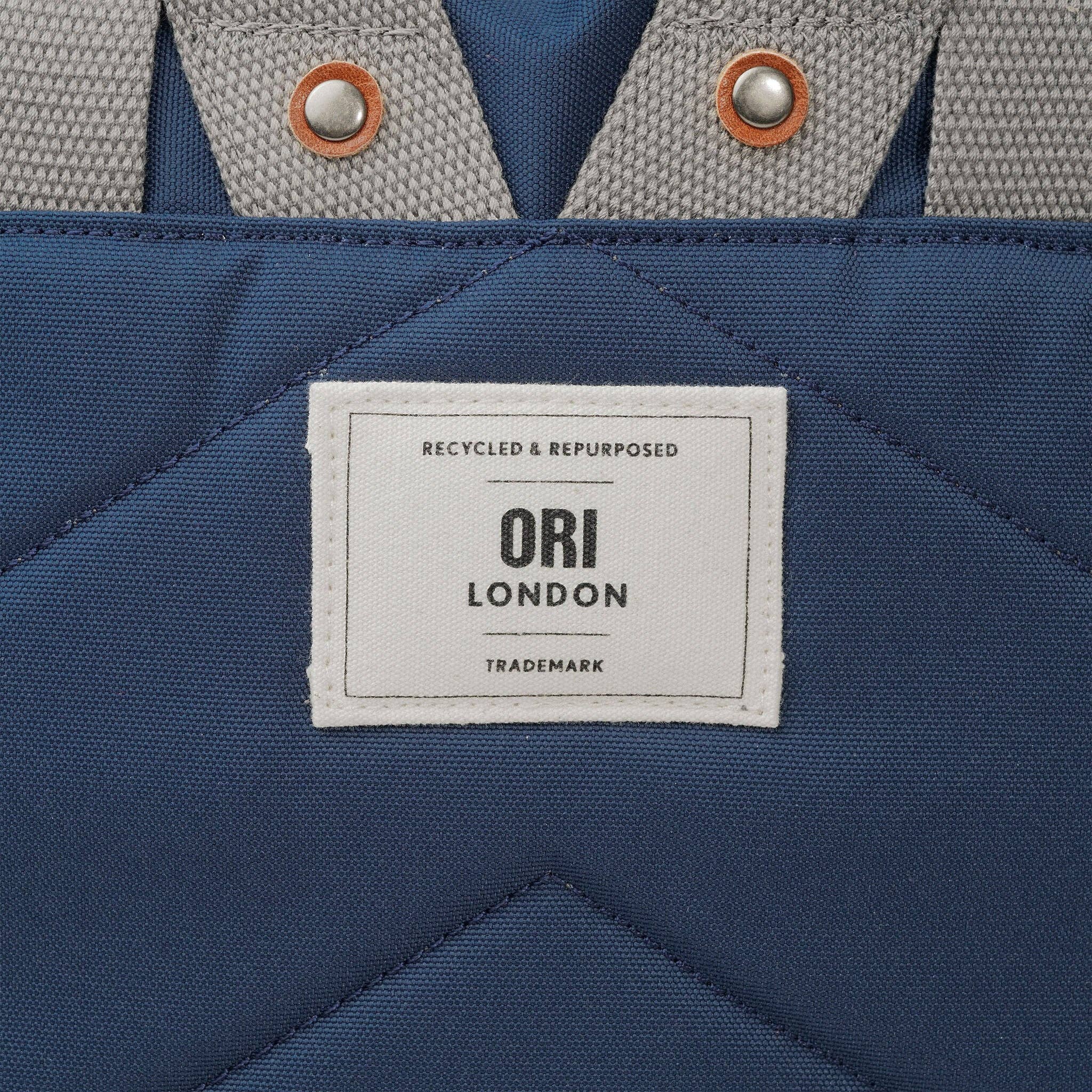 Richmond Backpack in Deep Blue Canvas
