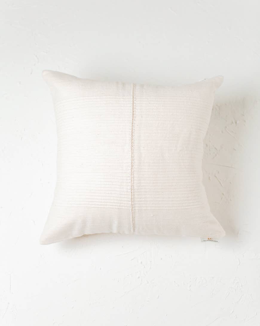 18" Riviera Hand-Stitch Throw Pillow Cover