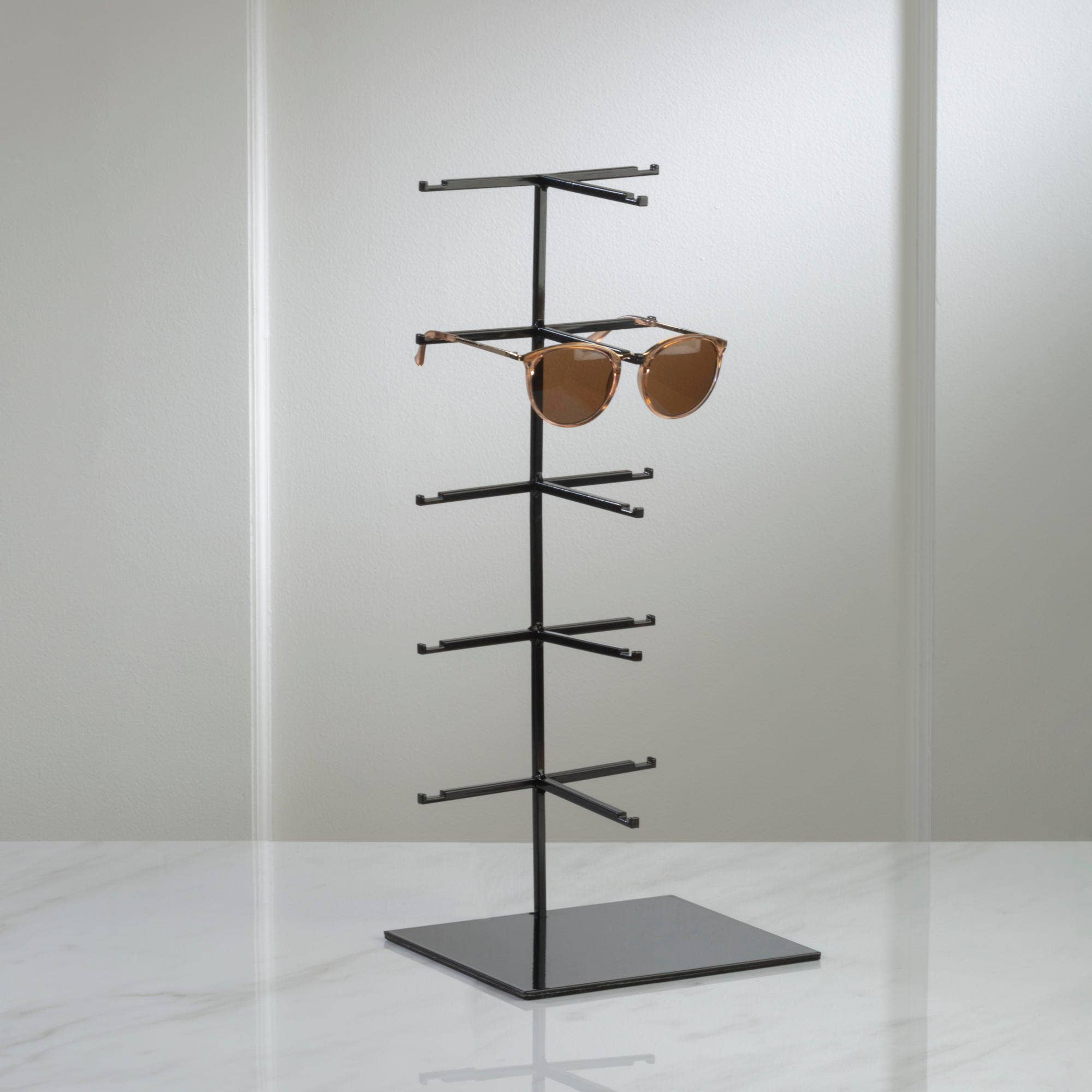 Eyeglass/Sunglass Display with 5 Racks