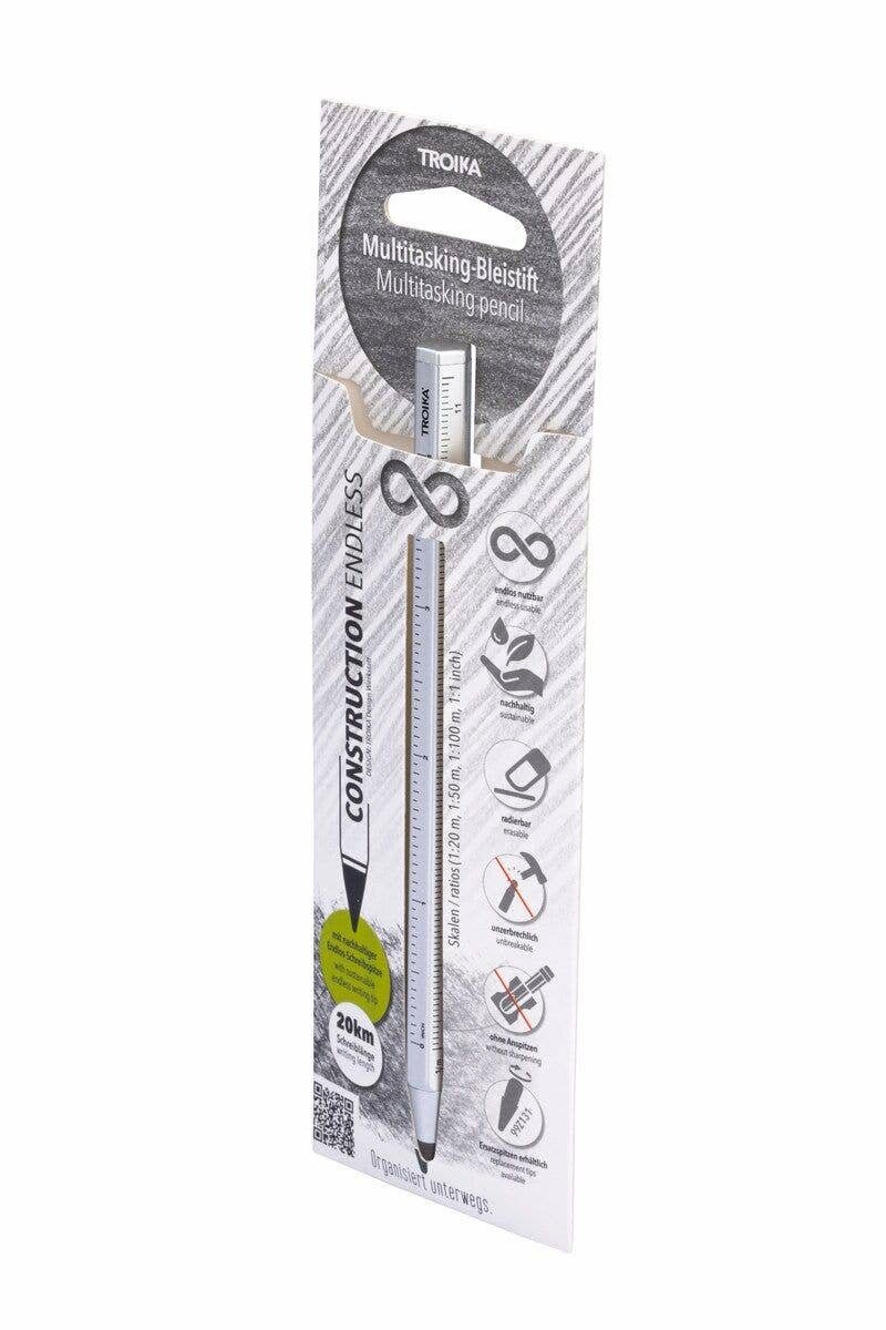 Troika Multi-Tasking Construction Endless Pencil 12.5 Miles