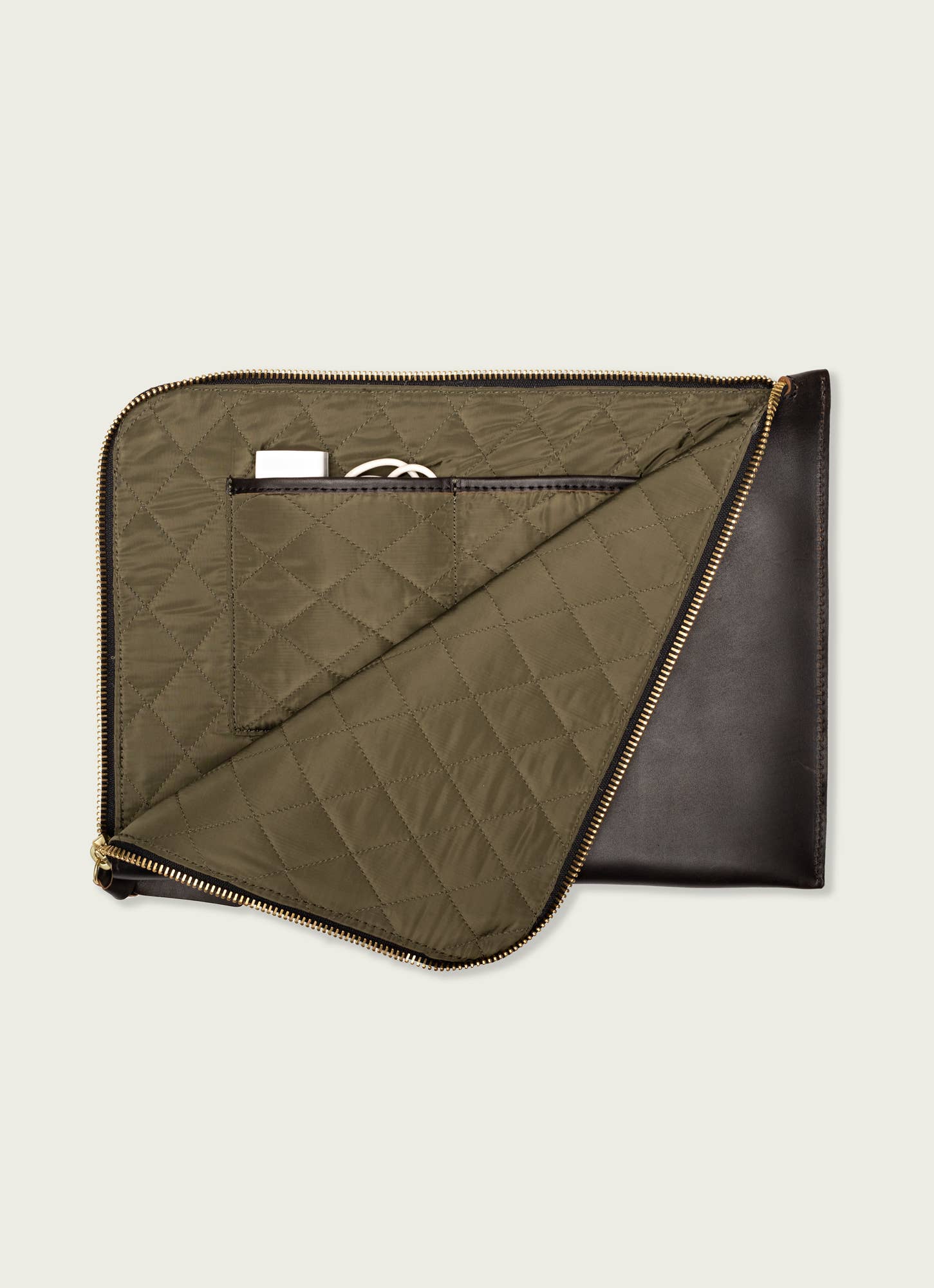 Full-Grain Leather Laptop Sleeve – 16"