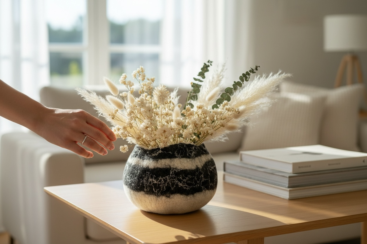 Harmony Felted Wool Bowl