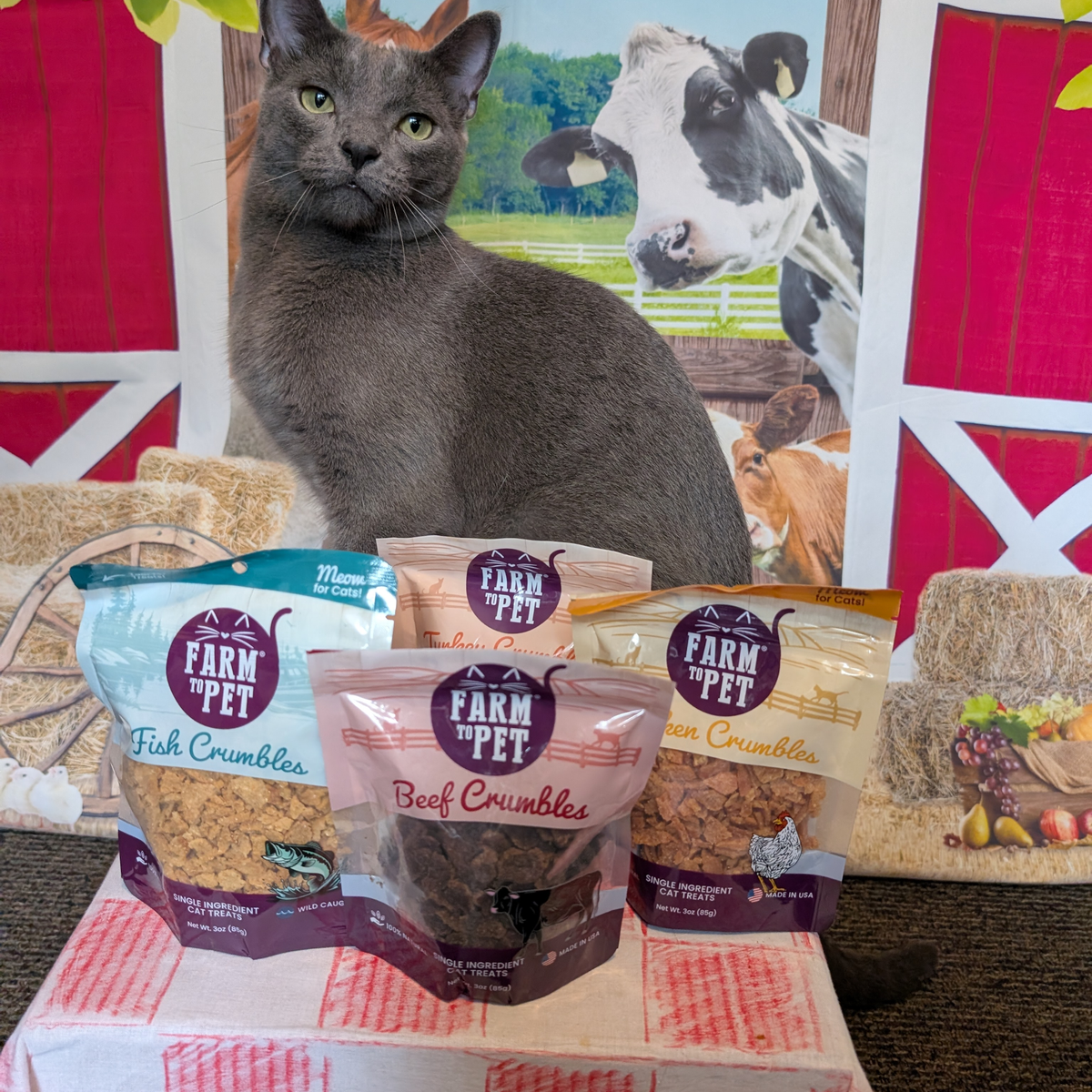 Fish Crumbles Cat Treats