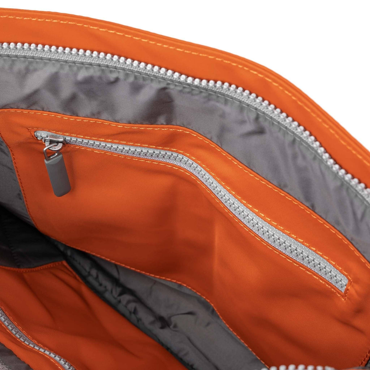 Moorgate Messenger Bag in Burnt Orange Nylon