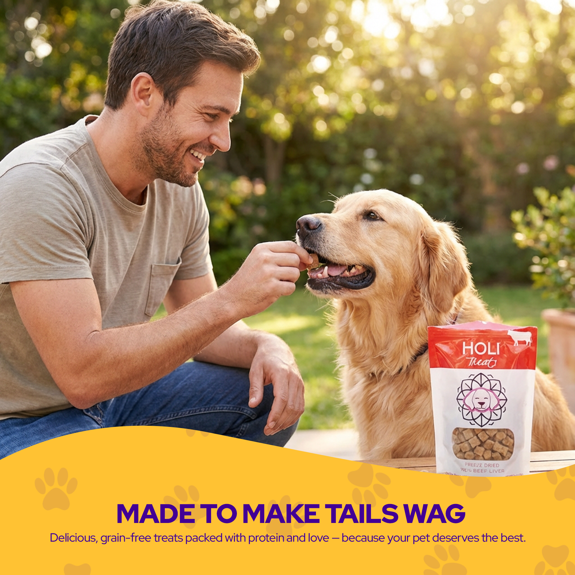HOLI Beef Liver Dog Treats - All Natural - Freeze Dried
