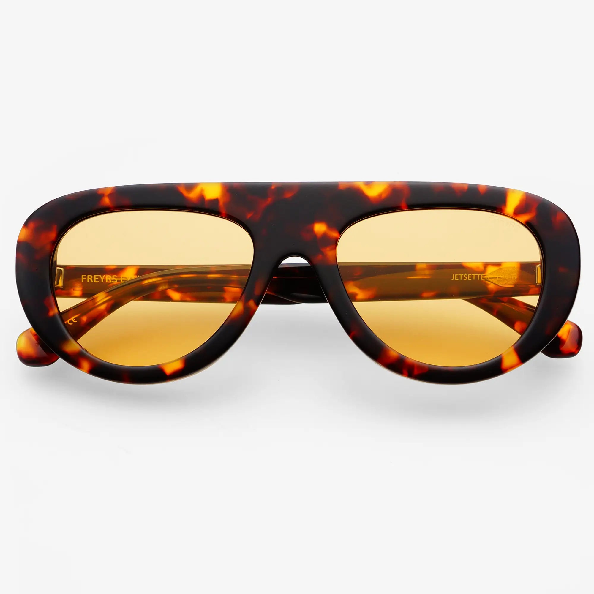 Jetsetter Acetate Unisex Aviator Sunglasses