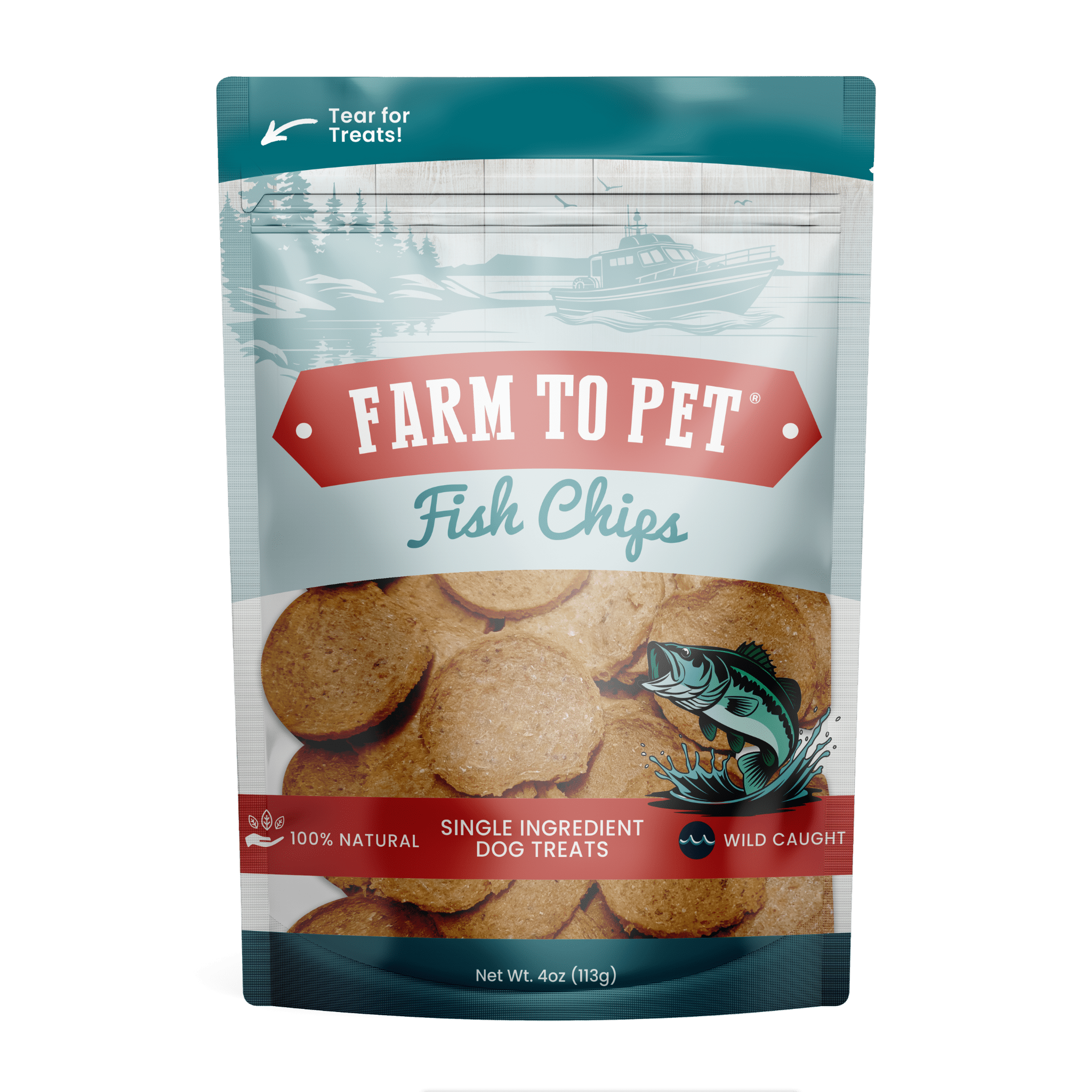 Fish Chips Dog Treats