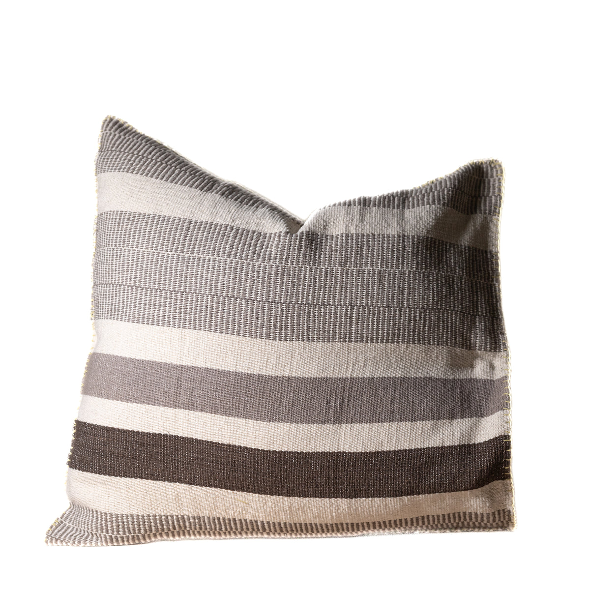Montclair 20"x20" Grey Stripe Pillow
