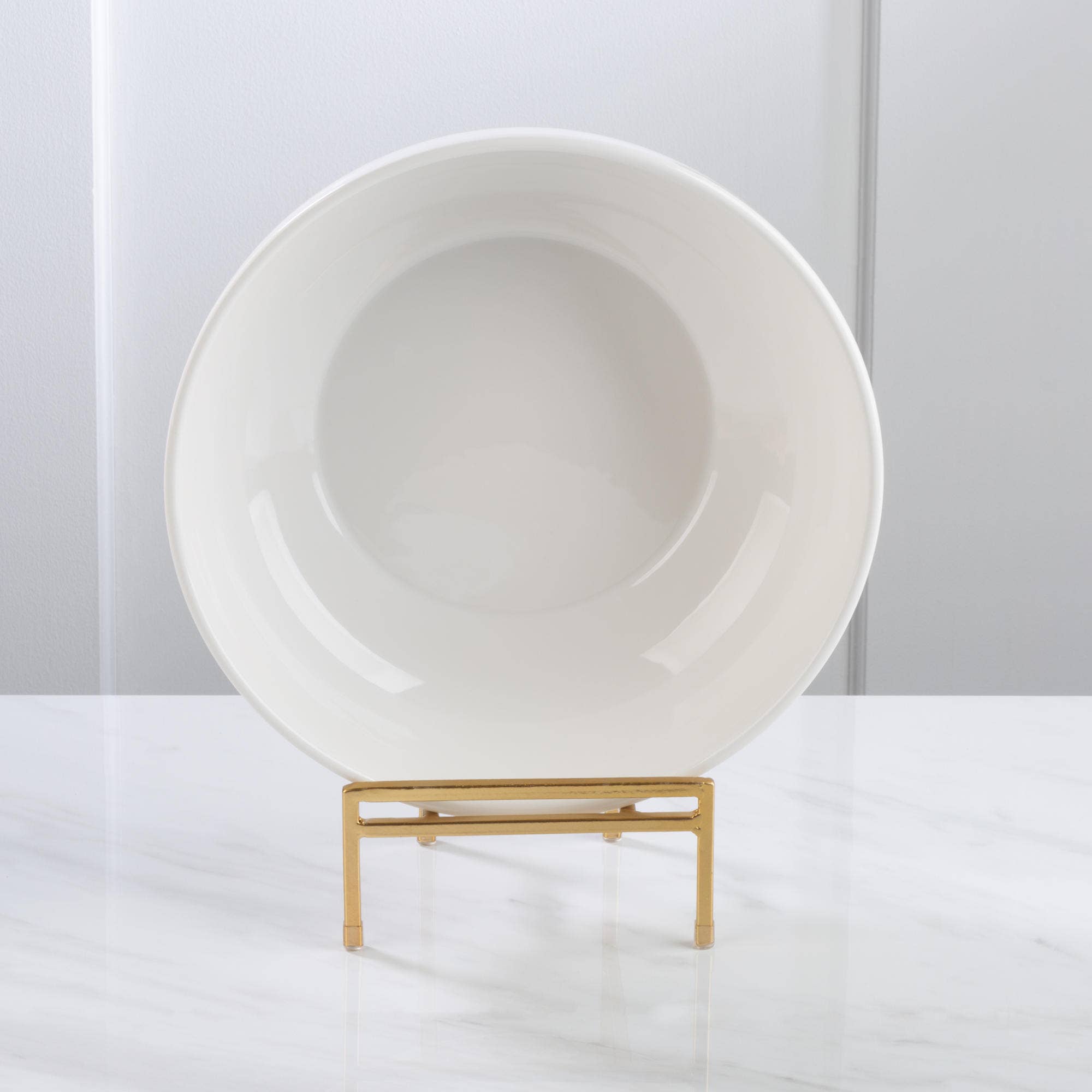 Straight Edge Platter and Bowl Stands