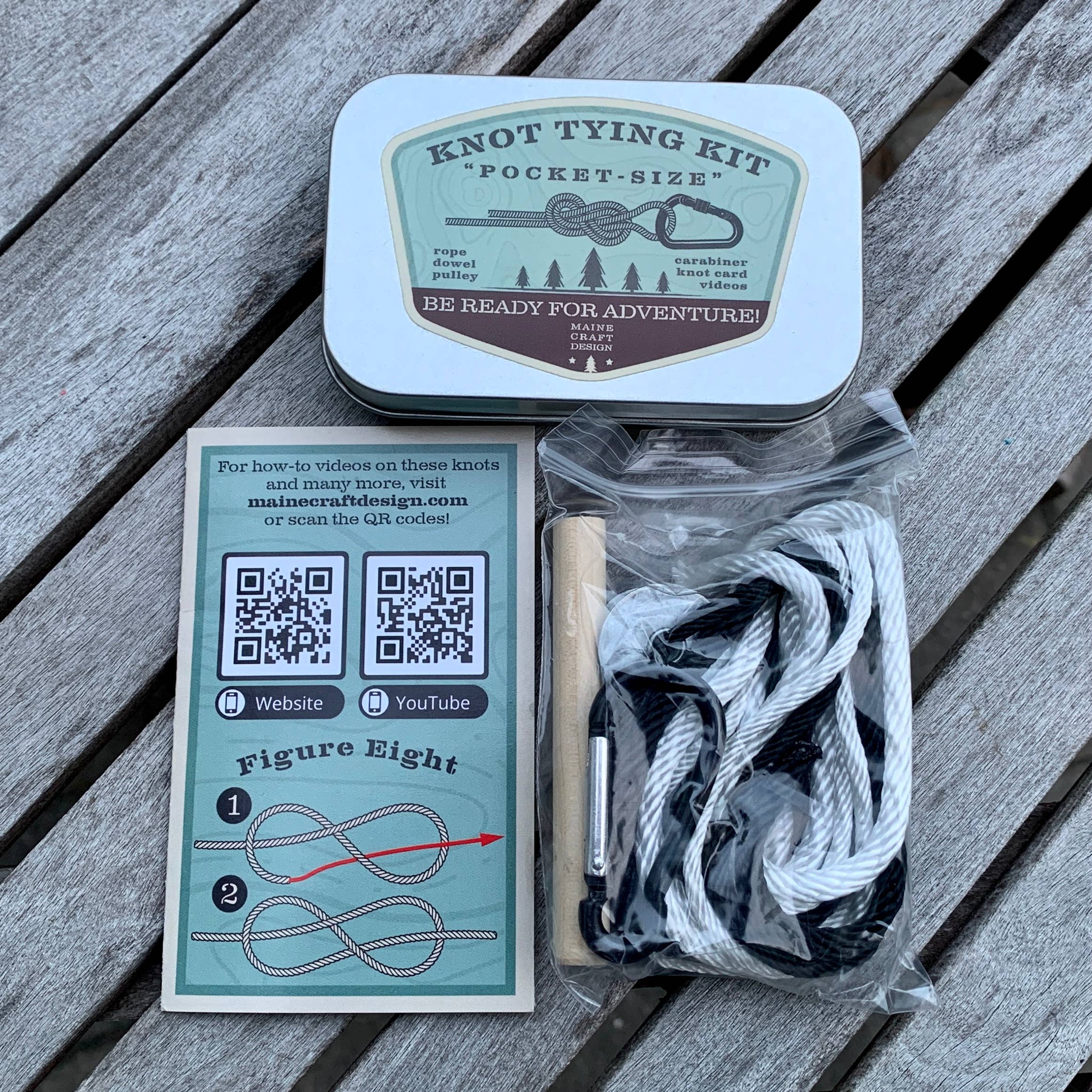 Pocket-Size Knot Tying Kit