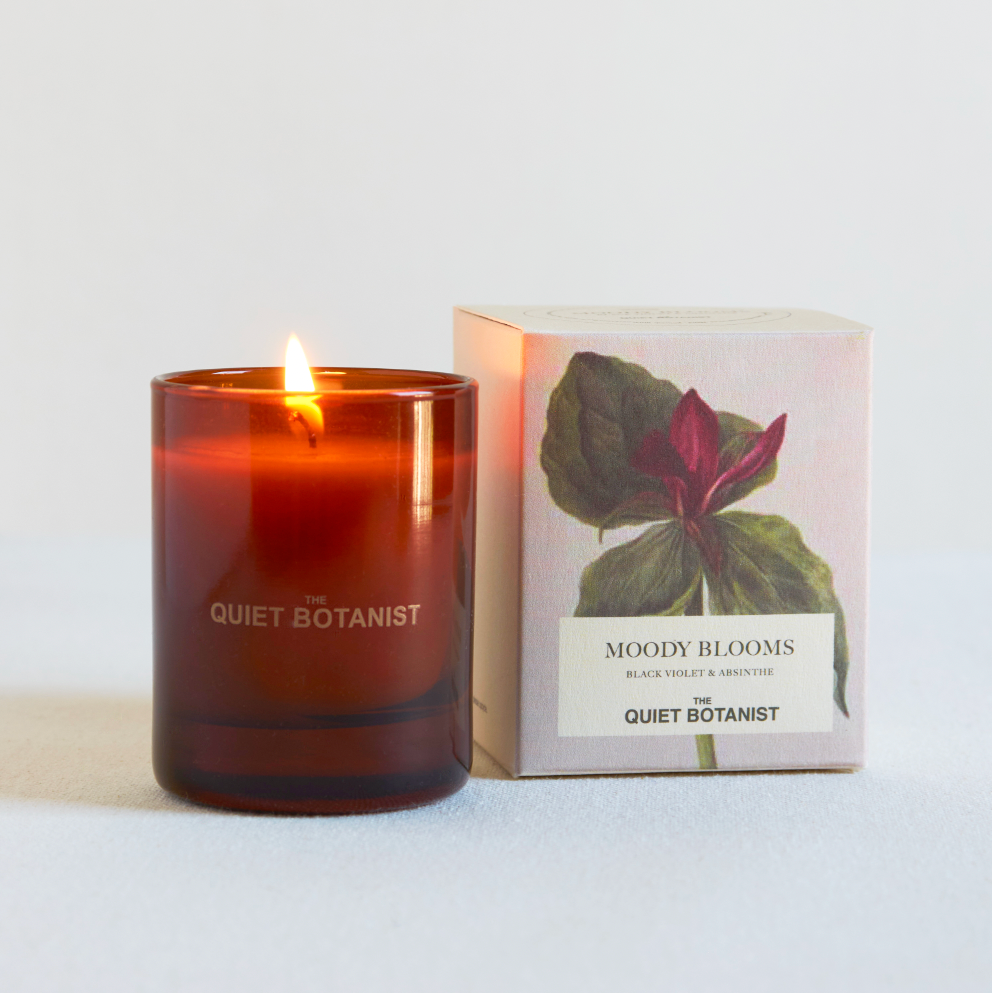 Moody Blooms - Mini Candle