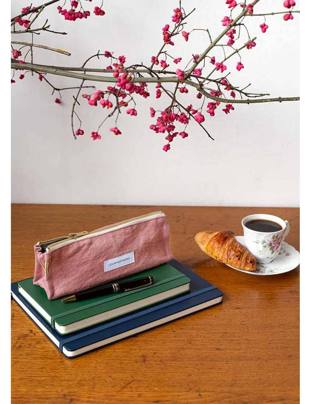 Lyon Pencil Case | Rosewood