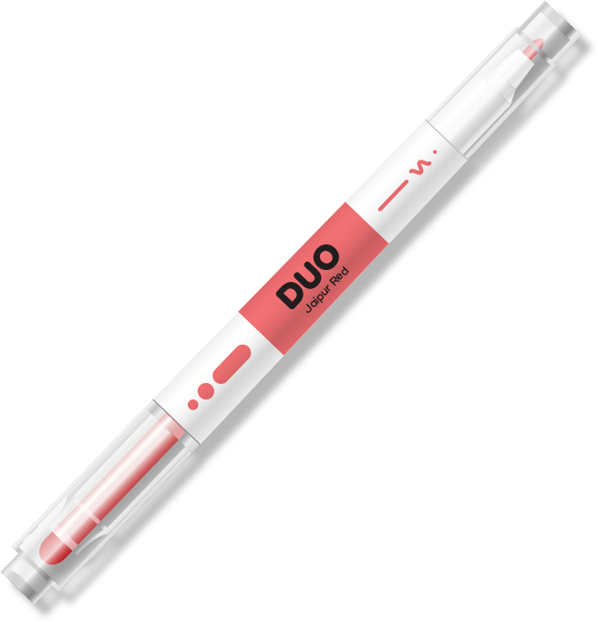 Duo pen - Set of colors