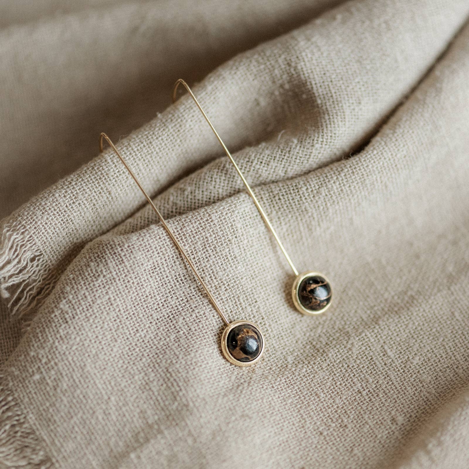 Anther Drops // Copper Obsidian