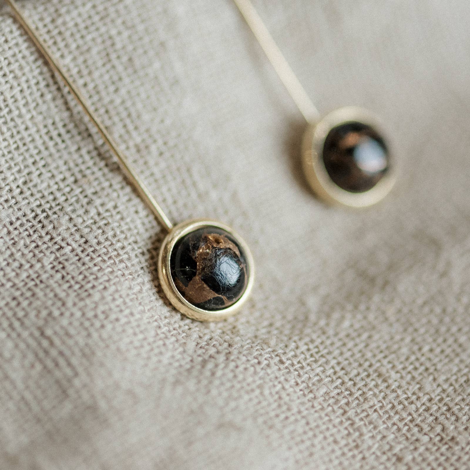 Anther Drops // Copper Obsidian