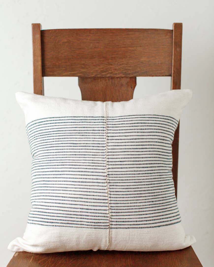 18" Riviera Hand-Stitch Throw Pillow Cover