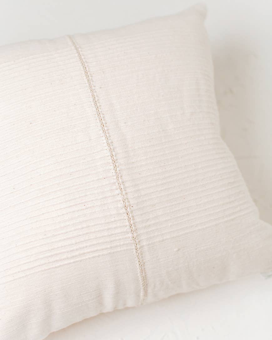 18" Riviera Hand-Stitch Throw Pillow Cover