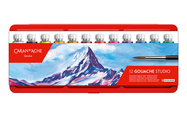 112 Tubes of Paint GOUACHE STUDIO 10 ml