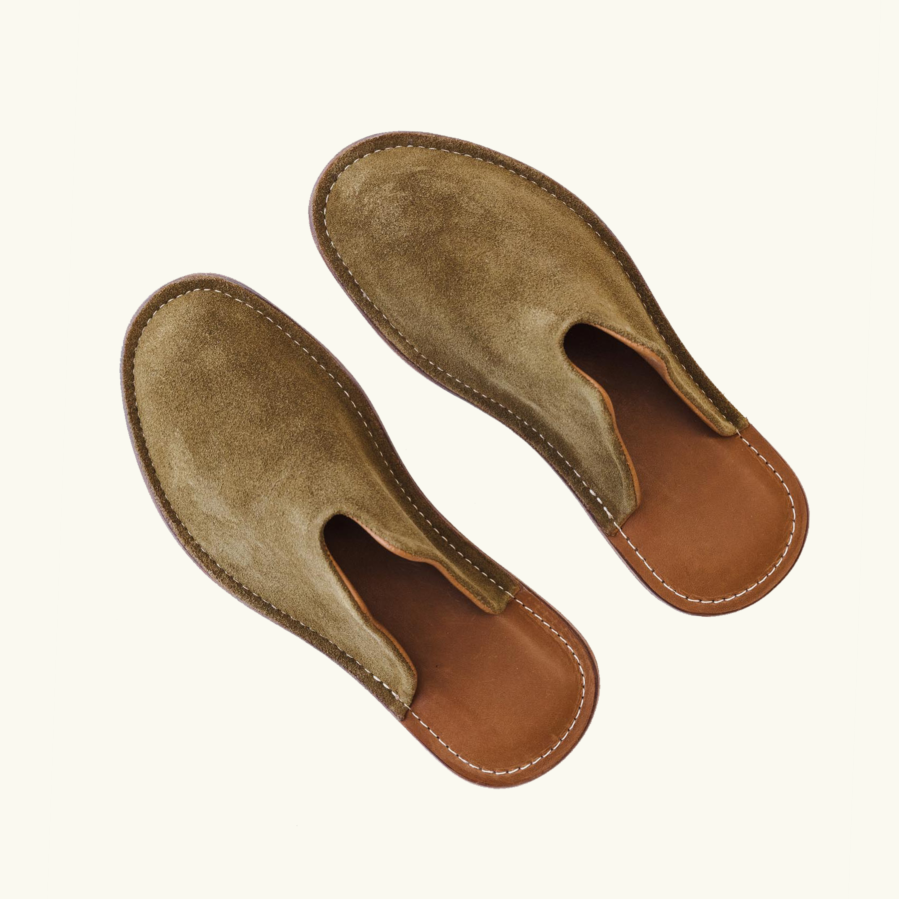 Mr. Grumpy Leather Slippers
