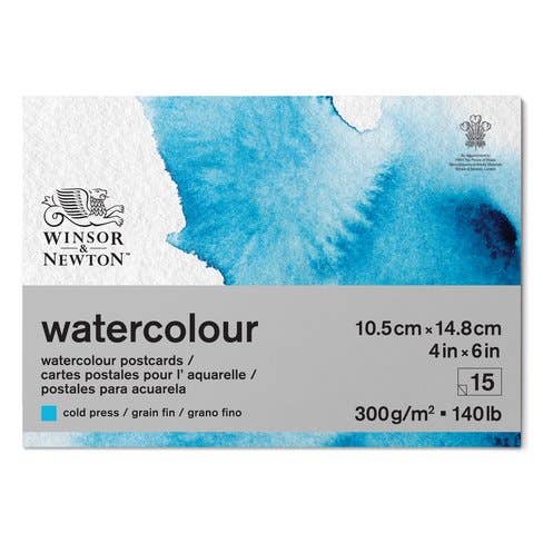 WN Watercolor Postcard Pad 140 CP