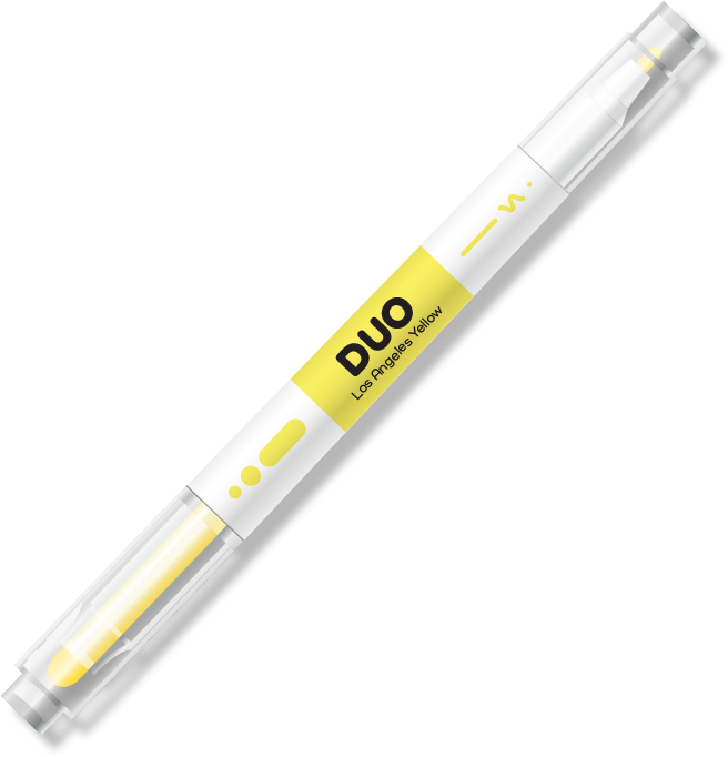 Duo pen - Set of colors
