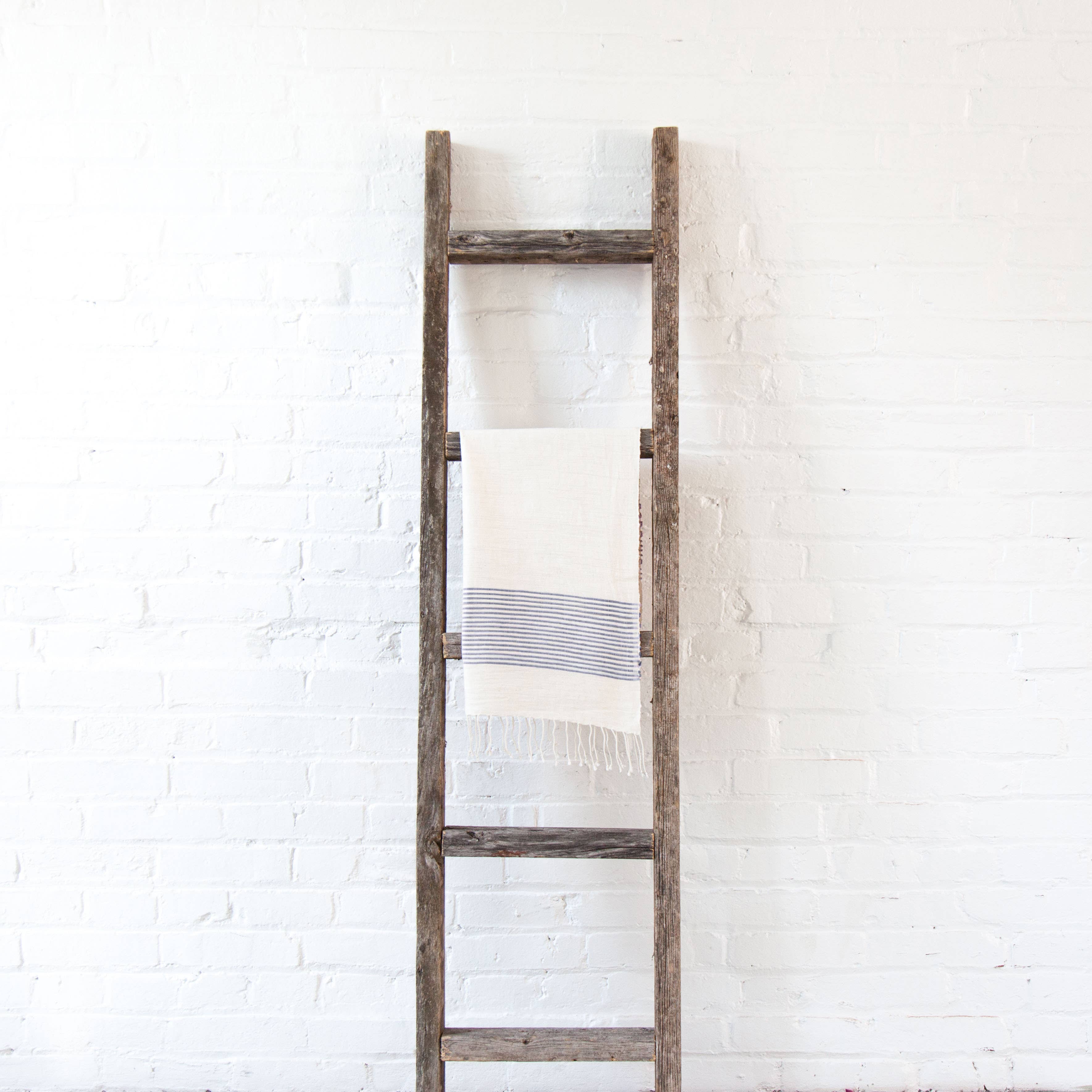 Riviera Striped Cotton Hand Towel | Tonal Stripe