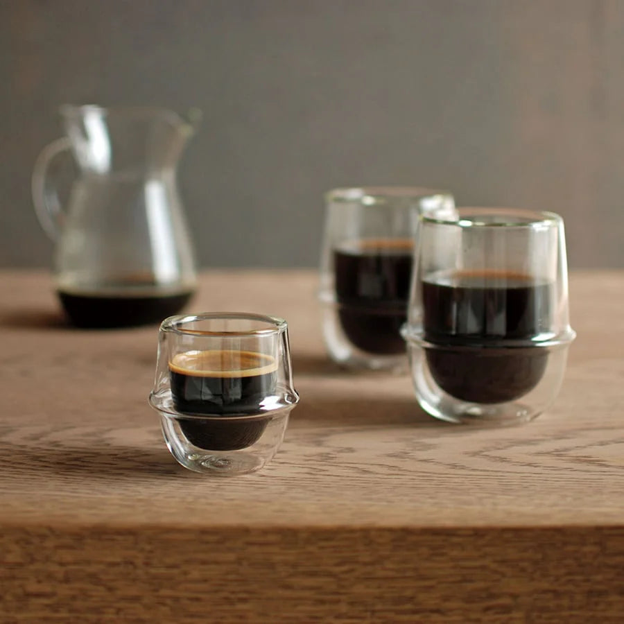 Kronos Double Wall Coffee Glass