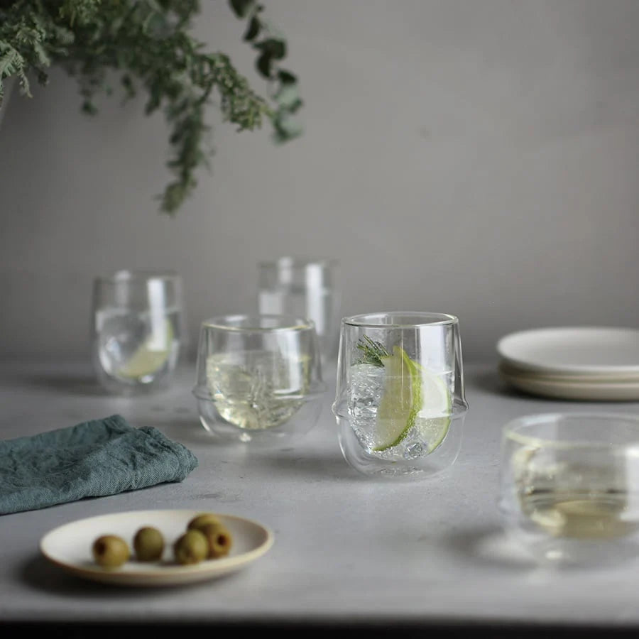 Kronos Double Wall Coffee Glass