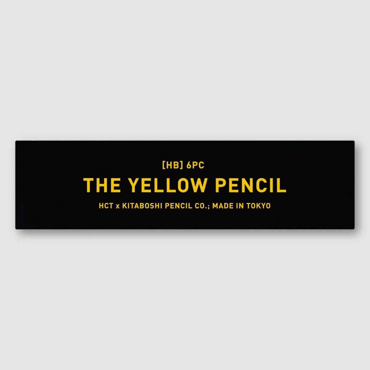 HCT x Kitaboshi Yellow Pencil Set