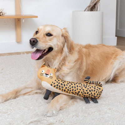 I've Been Spotted Canvas Dog Toy