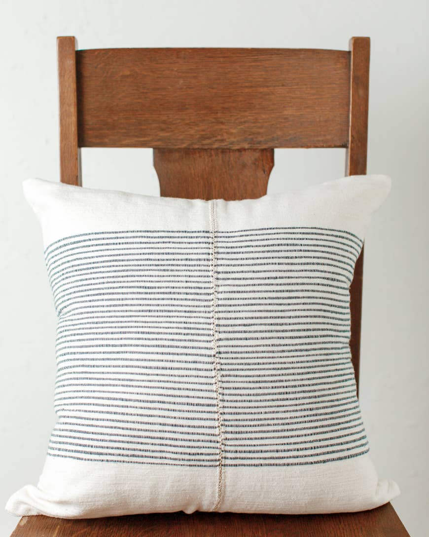 18" Riviera Hand-Stitch Throw Pillow Cover