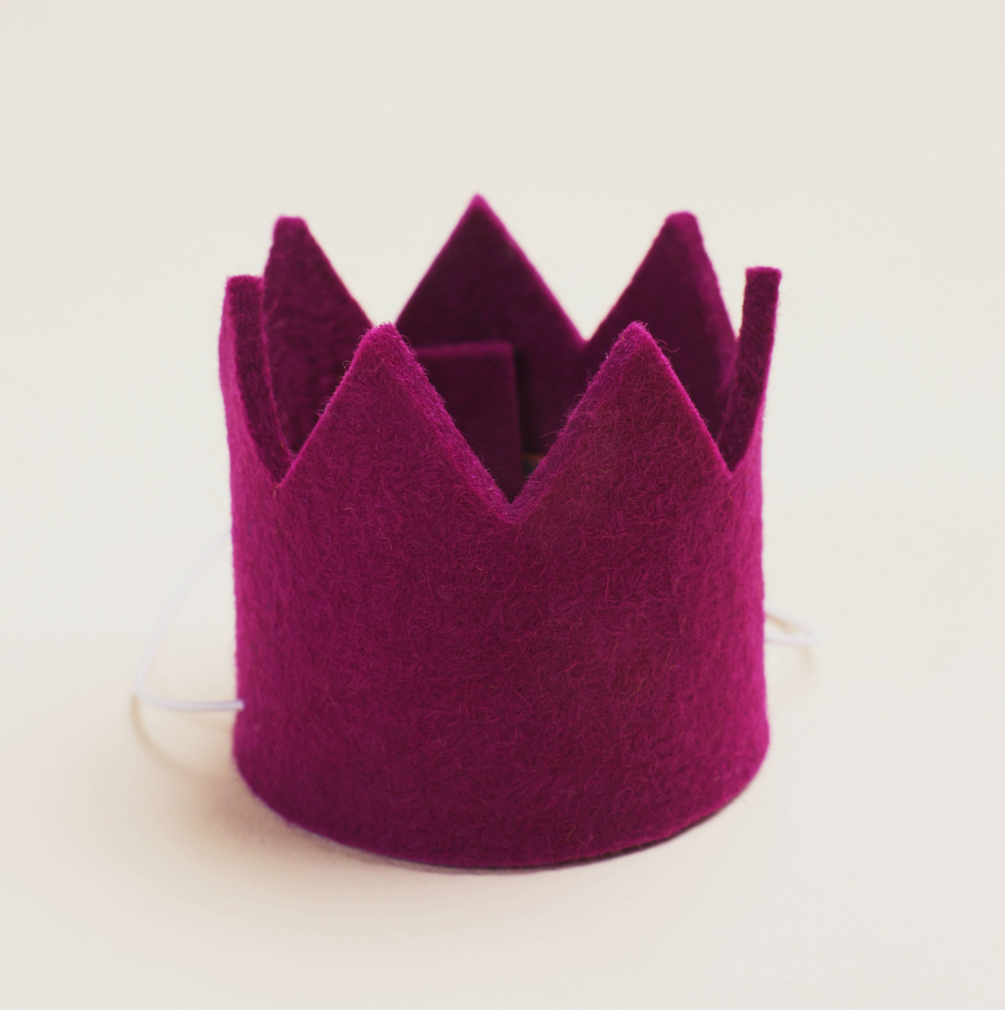 PARTY BEAST CROWN Wool Felt Pet Crown