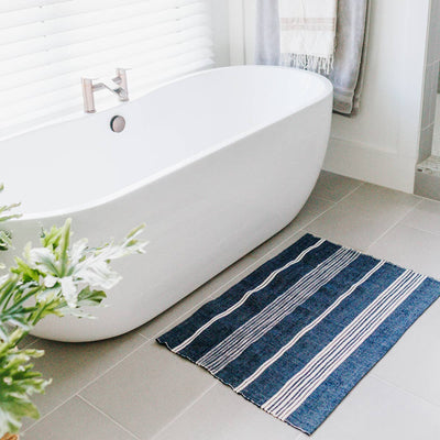 Aden Cotton Bath Mat Natural with
