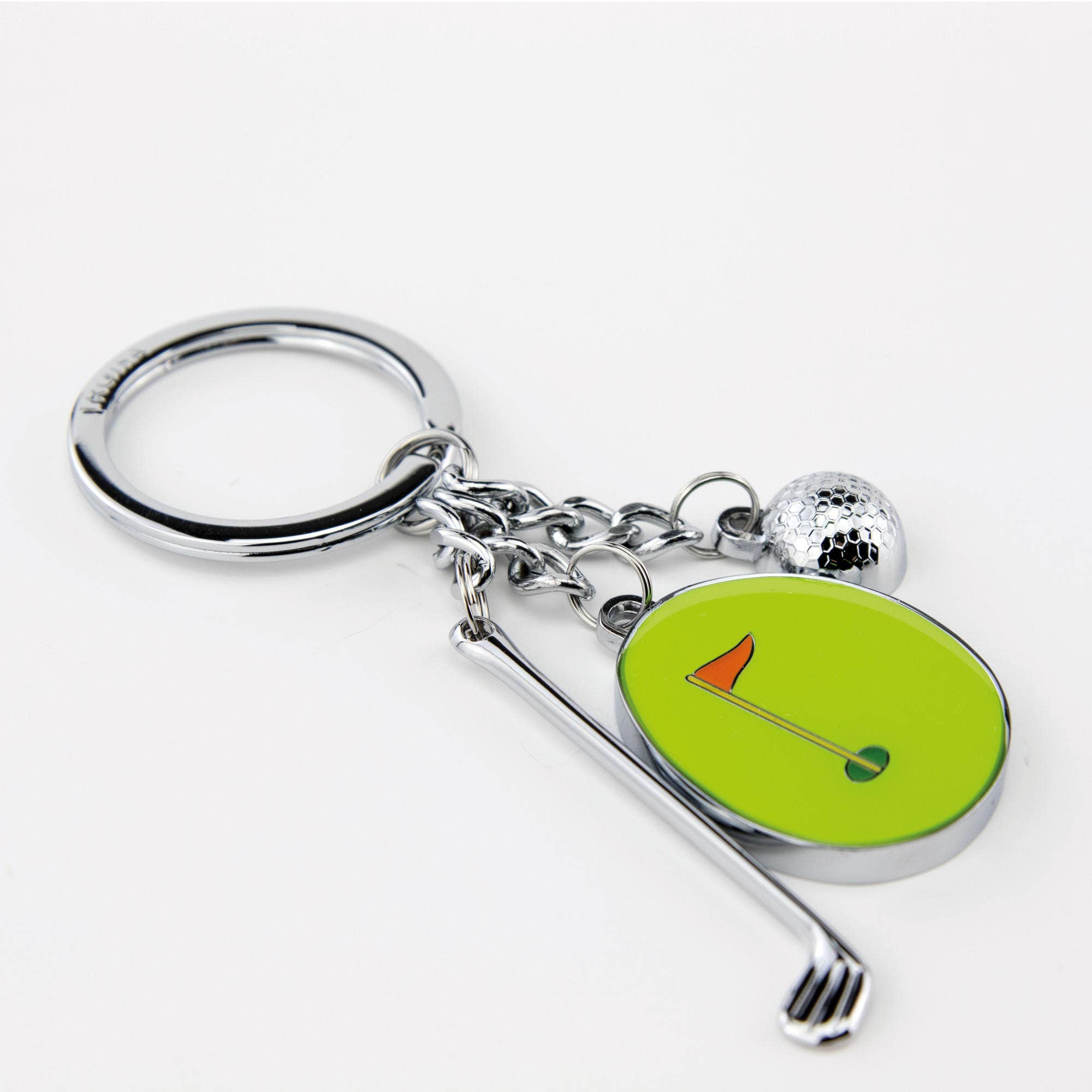 Hole in One Golf Charms Key Ring