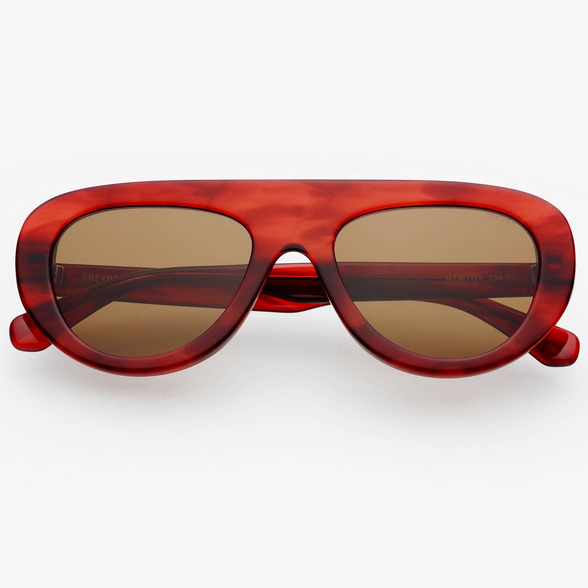 Jetsetter Acetate Unisex Aviator Sunglasses