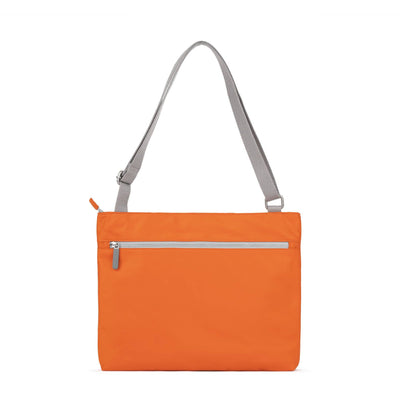 Moorgate Messenger Bag in Burnt Orange Nylon