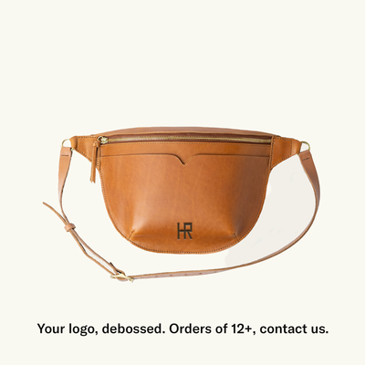 Full-Grain Leather Sling Bag XL